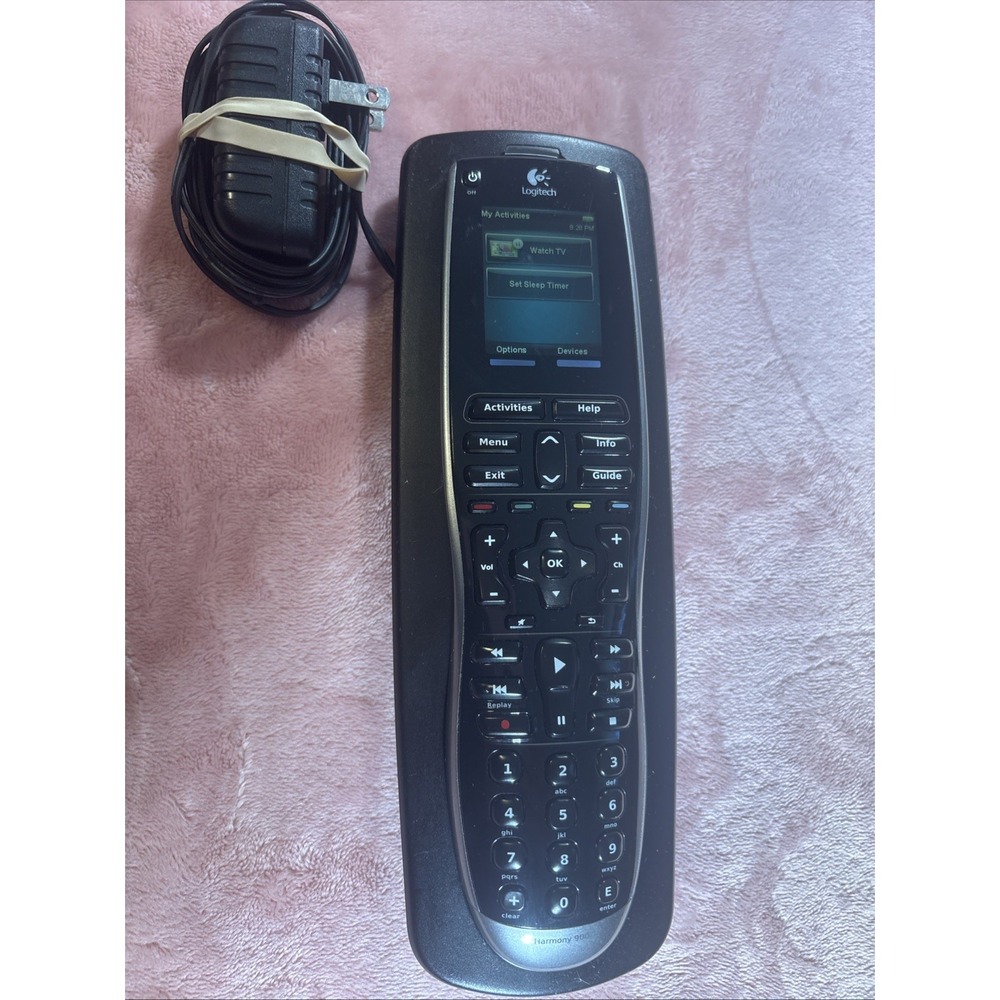Logitech Harmony 900 Universal Remote 815-000053 With Dock‎